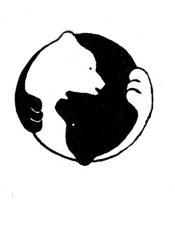 Clayton Tenshin Nage Yin Yang Claws logo idea