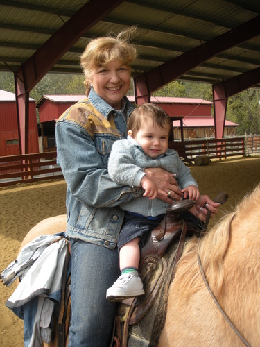 HDW HM 20140403_4517 first ride w Gma Heidi+Image