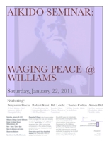 Waging Peace at Williams 2011