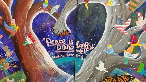 Peace is conflict done well - Singing Tree