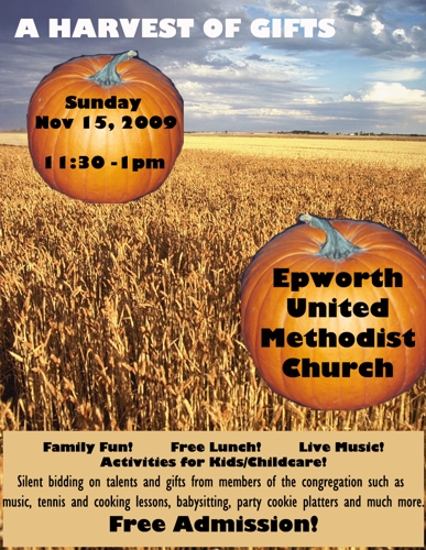 Epworth Harvest of Gifts 2009